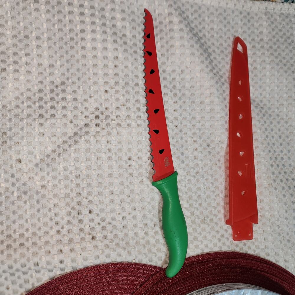 GOOD COOK XL WATERMELON SERRATED KNIFE